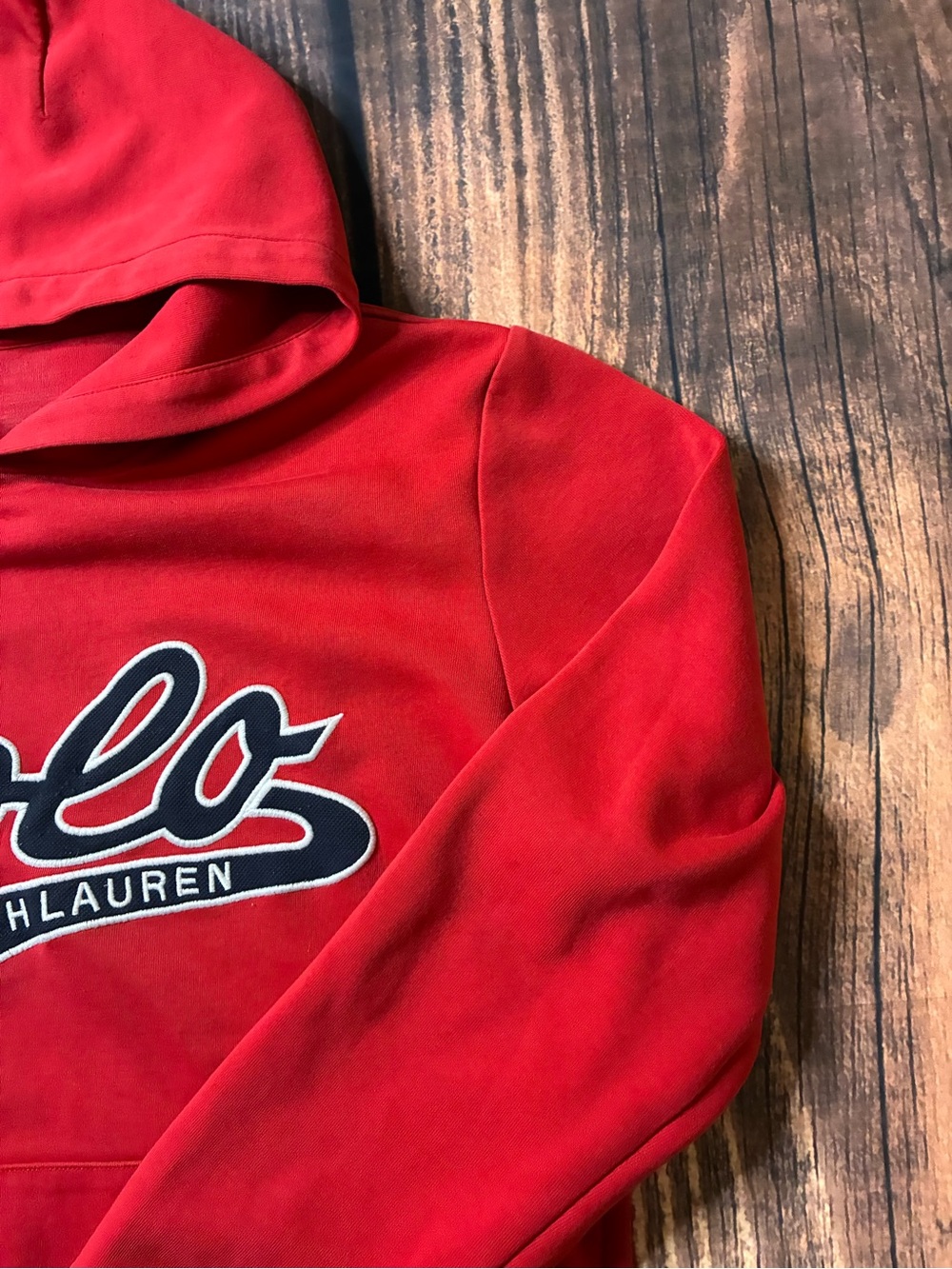 Polo by Ralph Lauren Red Hoodie - Picture 2 of 6